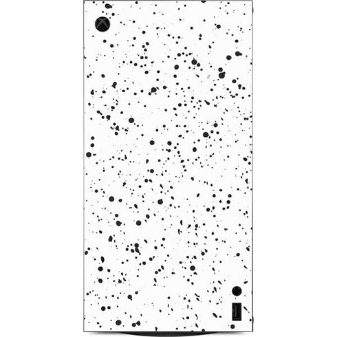 White Speckle XBox Series X Digital Edition Console Skin