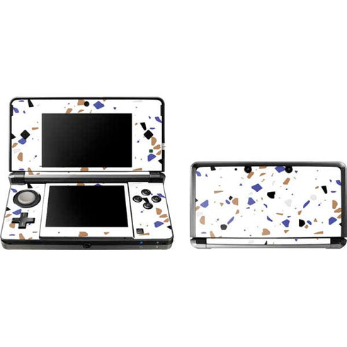 White Terrazzo Nintendo Skins