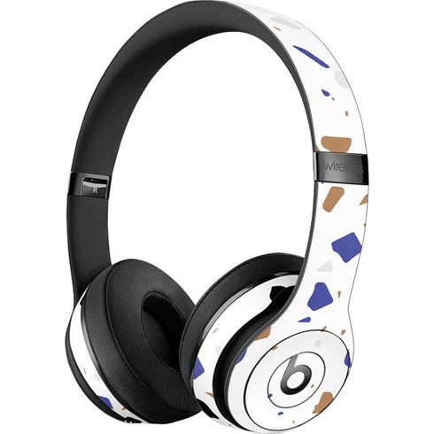 White Terrazzo Beats Solo 3 Wireless Skin