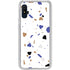 White Terrazzo Galaxy Cases