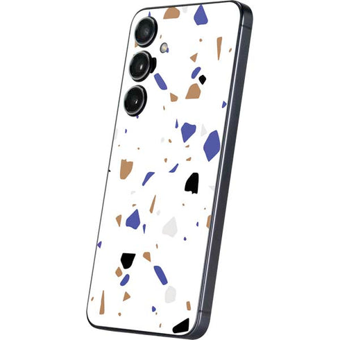 White Terrazzo Galaxy A16 5G Skin