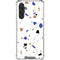 White Terrazzo Galaxy A17 Clear Case
