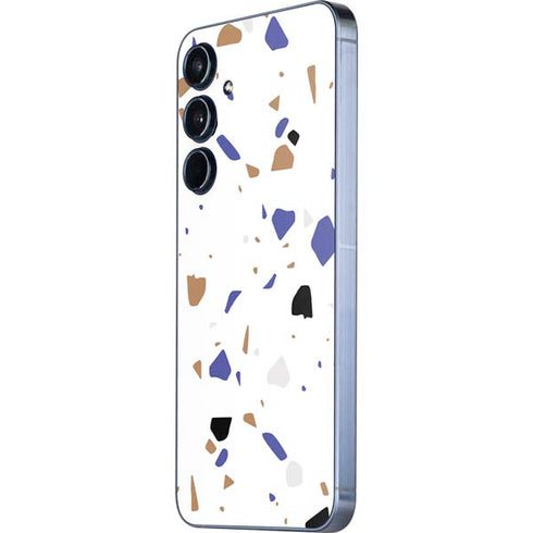 White Terrazzo Galaxy A35 5G Skin