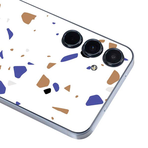 White Terrazzo Galaxy A35 5G Skin