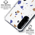 White Terrazzo Galaxy A36 5G Clear Case