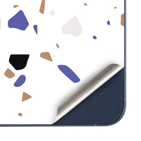 White Terrazzo Galaxy A36 5G Skin