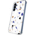 White Terrazzo Galaxy A55 5G Clear Case
