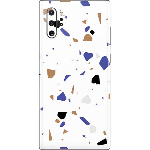White Terrazzo Galaxy Note 10 Plus Skin