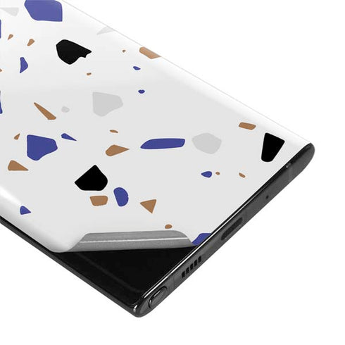 White Terrazzo Galaxy Note 10 Plus Skin