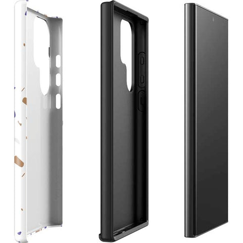 White Terrazzo Galaxy S23 Ultra Pro Case