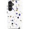 White Terrazzo Galaxy S25 Impact Case