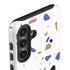 White Terrazzo Galaxy S25 Impact Case
