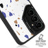 White Terrazzo Galaxy S25 Kickstand Case