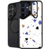 White Terrazzo Galaxy S24 Plus Kickstand Case