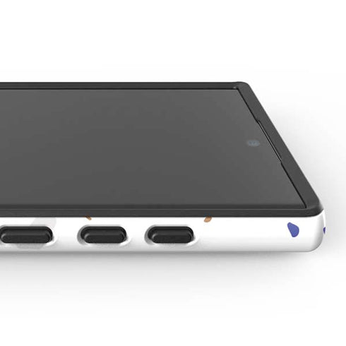 White Terrazzo Galaxy S25 Ultra Impact Case