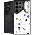 White Terrazzo Galaxy S25 Ultra Kickstand Case