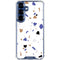 White Terrazzo Galaxy S25 Clear Case