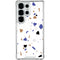 White Terrazzo Galaxy S25 Ultra Clear Case