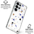 White Terrazzo Galaxy S25 Ultra Clear Case