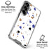 White Terrazzo Galaxy S26 Clear Case