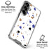 White Terrazzo Galaxy S26 Plus Clear Case