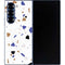 White Terrazzo Galaxy Z Fold6 Skin