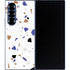 White Terrazzo Galaxy Z Fold6 Skin