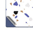 White Terrazzo Galaxy Z Fold6 Skin