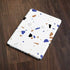 White Terrazzo Apple iPad Skin