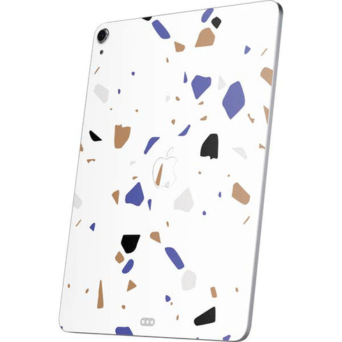 White Terrazzo Apple iPad Air Skin