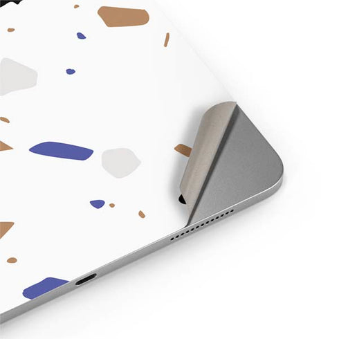 White Terrazzo Apple iPad Air Skin