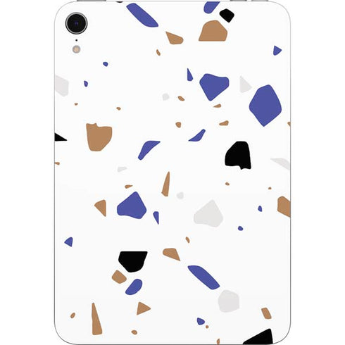 White Terrazzo Apple iPad Mini Skin