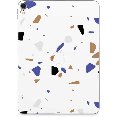 White Terrazzo Apple iPad Pro Skin