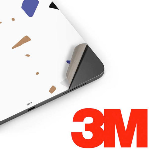 White Terrazzo Apple iPad Pro Skin