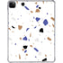 White Terrazzo iPad Pro 11in (2024) Clear Case