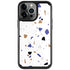 White Terrazzo iPhone Cases