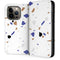 White Terrazzo iPhone 13 Pro Folio Case