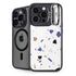 White Terrazzo iPhone 13 Pro Kickstand Case
