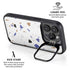 White Terrazzo iPhone 13 Pro Kickstand Case