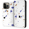 White Terrazzo iPhone 13 Pro Max Folio Case