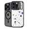 White Terrazzo iPhone 13 Pro Max Kickstand Case