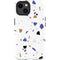 White Terrazzo iPhone 15 Impact Case