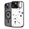 White Terrazzo iPhone 15 Plus Kickstand Case