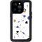 White Terrazzo iPhone 15 Pro Waterproof Case