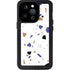 White Terrazzo iPhone 15 Pro Waterproof Case