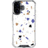 White Terrazzo iPhone 16 Clear Case