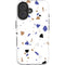 White Terrazzo iPhone 16 Plus Impact Case