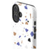 White Terrazzo iPhone 16 Plus Impact Case