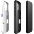 White Terrazzo iPhone 16 Plus Impact Case