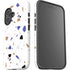 White Terrazzo iPhone 16 Plus Impact Case